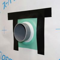【換気・排水口用防水部材】New Hikari (ニューヒカリ) ウェザータイトパイプ用 φ100 換気口用 1個（2枚入）（直送品）