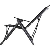 キャプテンスタッグ CSブラックラベル ウルトラハイバックチェア リクライニング付（直送品）