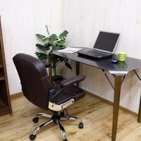 後藤家具物産 エルサ OAチェアー 跳ね上げ式肘 ソフトレザー ブラック OA-ELS-BK 1脚（直送品）