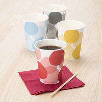 サンナップ デザイン紙コップ シード 275ml 50個入 C2750SDFS 1セット(500個:50個入×10袋) オリジナル