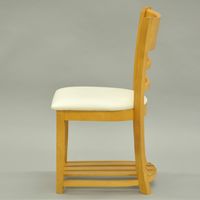 エイ・アイ・エス ロッシシリーズ 棚付きロッシチェア ナチュラル RSD-08NAx2pcs 1セット(2脚入)（直送品）