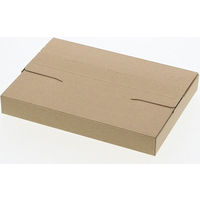 【底面A5】ラクポスBOX 縦155×横215×高さ30mm クラフト 1袋（10枚入）HEIKO