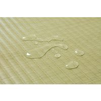 萩原 上敷き 水洗い可 祇園（ぎおん） 江戸間 8帖 グリーン 159057380 1枚（直送品）