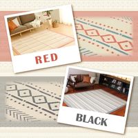 萩原 インド綿 ボンディングラグ ピート 1300×1850mm ブラック 270071819 1枚（直送品）