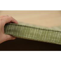 萩原 い草 6つ折りマットレス ポルコ 800×1800×40mm グリーン 81947622 1枚（直送品）