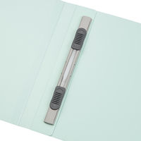 アスクル フラットファイル PP製 A5ヨコ 背幅18mm FF-P1EA5 ブルー（水色） 30冊 オリジナル