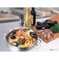 ＡＧ１８ー８　パエリア鍋（両手）　２２ｃｍ　1個 913122　赤川器物製作所（直送品）