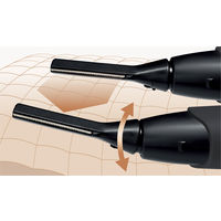 パナソニック ファースト フェイスシェーバー ER-GM40-K 黒 水洗い対応 電池式 マユコーム付 マユカバー付