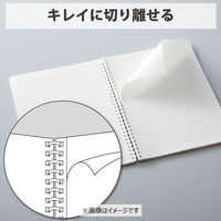 コクヨ（KOKUYO） ソフトリングノート B罫（中横罫） A5（3号） 70枚 黒 ス-SV437B-D 1冊 64266244