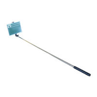 ビッグマン 1人撮り工事用耐水黒板 本体 (両面マグネット対応) 052156 1枚