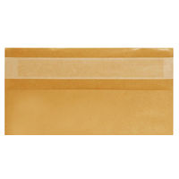 宅配袋 底ガゼット型 フラップ付 W287×H390×G60mm 1パック（10枚入） 今村紙工