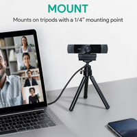 Webカメラ　FHD 1080p 広角レンズ USB接続 ステレオマイク内蔵　PC-LM1E　1個　AUKEY