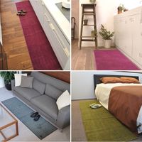 センコー ヘリンボンN　キッチンマット　約50×240cm　ブラウン BBC160114 1個（直送品）