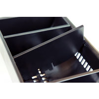 ビジコム キャッシュドロア 手動式（小型・3B/6C・白） BC-415HP-W(6C)  1台