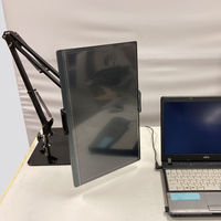 タブレットスタンド /4.7～12.9インチ対応/超安定スマホ＆タブレット スプリングアームスタンド SSPTSASB 1個 サンコー