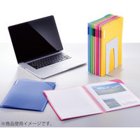コクヨ クリヤーホルダーブック<モッテ> (固定式)A4縦 ライトピンク6 フ-LM5710LP-6 1冊
