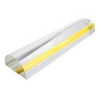 共栄プラスチック カラーバールーペ ミニ 10.5cm ライトイエロー CBLM-500-LY 1個