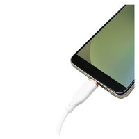 エアージェイ 強化コネクターふわふわ延長ケーブル CtoC 2m CCJ-FM2M 1本