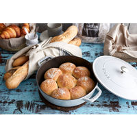 ストウブ Staub キッチンクロス ブルー 70×50cm ふきん 1枚 【日本正規販売品】