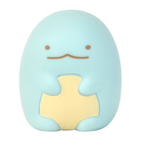 すみっコぐらし ハブラシ マスコット付き吸盤歯ブラシ とかげ 1本 ユーカンパニー 歯ブラシ（子供用）