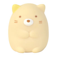 すみっコぐらし ハブラシ マスコット付き吸盤歯ブラシ ねこ 1本 ユーカンパニー 歯ブラシ（子供用）