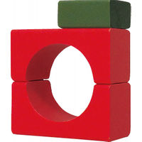 ヴィットハート はらぺこあおむし 木製つみきセット50ピース 24-0311-051 1箱（直送品）