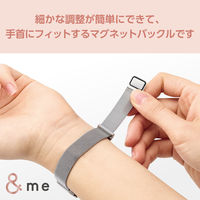 アップルウォッチバンド(41/40/38mm) ステンレス シルバー AW-41BDSSMJSV エレコム 1個