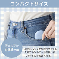 ワイヤレスイヤホン Bluetooth 5.3 低遅延 超軽量 マカロンブルー LBT-TWS17CSBU エレコム 1個（直送品）