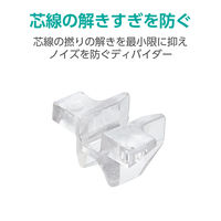 エレコム RJ45コネクタ/ロードバー付き/10個入り LD-6RJ45T10/L 1個