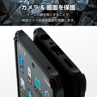 OPPO A79 5G ケース ソフト 衝撃吸収 カメラレンズ保護設計 ブラック PMWO233ZEROGBK エレコム 1個