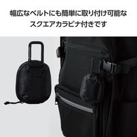 イヤホンケース ワイヤレスイヤホン ポリエステル 撥水 180度開閉 Sサイズ ブラック TWS-EP23PSBK エレコム 1個