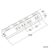 サンワサプライ 節電タップ TAP-S29-3W 1個