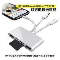 ベスト・アンサー カードリーダー SD micro-SD USBメモリー アプリ不要 life-126 1個（直送品）