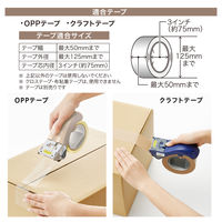 プラス 梱包用テープカッター グリップカット 専用 替刃 TC-500PH 31478 1枚