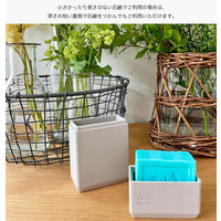 サラサドットコム b2c ランドリーソープケース 石鹸ケース ホワイト cjb0041 wh 1個