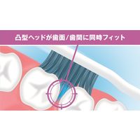 DENTALPRO（デンタルプロ）歯ブラシ ブラックダイヤプラス 歯間ケア ワイド ハブラシ ふつう 1セット（1本×10）