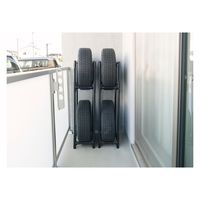アイリスオーヤマ 省スペースタイヤラック普通車用 STH-472 1セット