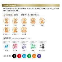 シャチハタ ネーム9 メールオーダー式 ブラウンメタリック XL-9/CM4（MO） 1個