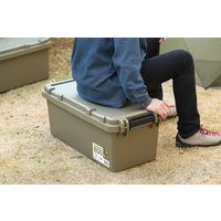 アイリスオーヤマ TRAILBOX 800幅 頑丈ボックス カーキ TRB-800 1個