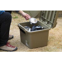 アイリスオーヤマ TRAILBOX 400幅 頑丈ボックス カーキ TRB-400 1セット（6個）