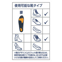 ショールズウェルネスカンパニー ショール インバランス フットストレス吸収インソール 腰 SーM 866956 1セット(18個)（直送品）