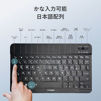 サイエルインターナショナル ワイヤレスミニキーボード MW-MK78 1個（直送品）
