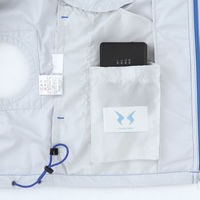 サンエス 袖取り外し長袖ブルゾン 6シルバー LL KF91620 1着（直送品）