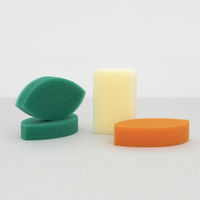 亀の子スポンジ DO 高品質 角型 キッチンスポンジ 抗菌加工 オレンジ 1個 亀の子束子西尾商店