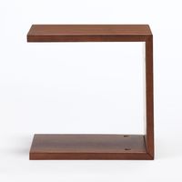 無印良品 コの字の家具 積層合板 ウォールナット材 幅35cm 幅35×奥行30×高さ35cm 良品計画