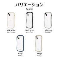 MSソリューションズ iPhone 15 Plus/14 Plus 耐傷・耐衝撃ハイブリッドケース LN-IA23VMFLGY 1個