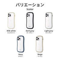 MSソリューションズ iPhone 15 Pro Max 耐傷・耐衝撃ハイブリッドケース LN-IL23VMFLGY 1個