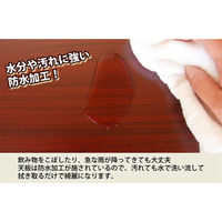 イー・エム・エー 折りたたみ式キャンプテーブル 2WAY 高さ調節可 軽量 持ち運び便利 防水加工 LF-CMT010-DWD 1台（直送品）