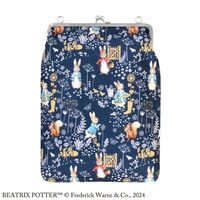 セントレディス ピーターラビット御朱印帳ポーチ(がま口)ネイビー ST-CNPR0001 1セット(1個×2)（直送品）