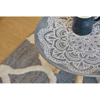 東谷 トレーテーブルM グレー LFSー191A 164635 1脚（直送品）